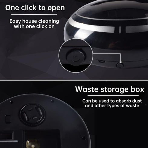 USB Rechargeable Robots Automatic Vacuum Cleaner, Home or Office Sweeping Machine, Intelligent Floor Cleaner Suction Robot Cleaner for Household S...