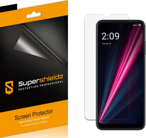 Supershieldz (6 Pack) Designed for T-Mobile Revvl 6 Pro 5G / Revvl 6x Pro 5G Screen Protector, High Definition Clear Shield (PET)...
