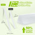 Hot Glue Sticks, 50 Pack Mini Crystal Clear Hot Glue Gun Sticks for Kids and Adults DIY Craft, Repairing, Decoration and More...