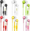 Kids Earbuds Bulk 50 Pack Colors Mixed, Wholesale Earphones in-Ear Headphones Perfect for Schools Classrooms Students Teens Children Gift and Adul...
