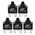 uxcell 5Pcs Thermal Overload Protector AC 125/250V 12A Push Button Reset Circuit Breaker...