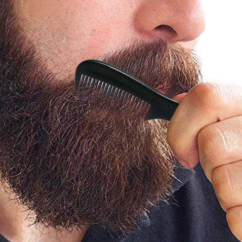 10pcs Mini Beard Comb Mens Comb Travel Comb Pocket Sized Comb Mustache Comb Mens Beard Comb Combs for Men Comb for Grooming Comb for Beard Care Co...