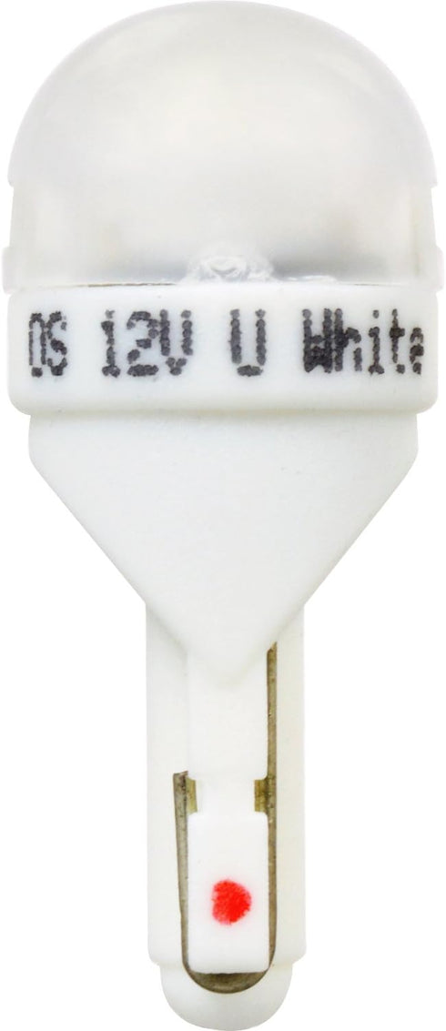 SYLVANIA 194 T10 W5W White LED Bulb, (Contains 1 Bulb)...