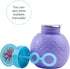 Bubble Blower Ocean Theme Wand Blows Hundreds Per Minute with Light Music Includes Soap Solution Battery Operated Blaster Gun Kids Party Shooter T...