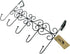 Huji Sturdy Over The Door 5 Hooks Clothes Hanger for Coats Hats Belts Organization Storage for Office or Home (1 Pack, Over The Door Hanger)...