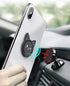 Cell Phone Ring Holder Ultra-Thin Cute Cat Metal Finger Grip 360° Rotation 180° Flip Kickstand Phone Grip for Magnetic Car Mount Compatible with A...