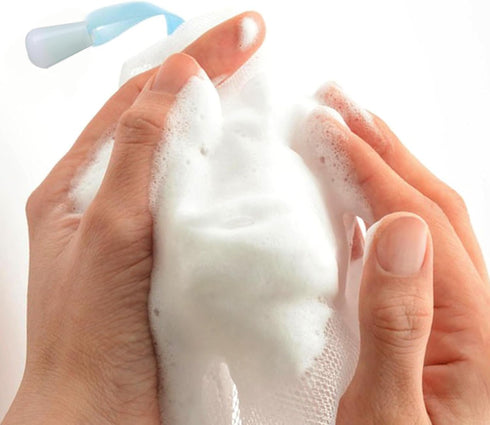 10PCS Random Color Soap Bags Handmade Soap Bubble Mesh Bags Exfoliating Soap Saver Pouch Net Bags with Drawstring Body Facial Cleaning Tool for Ba...