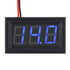 5 Pack DC 5-120V Digital Mini Voltmeter 2 Wire 0.56 inch LED Display Panel for Motorcycle Battery Monitor (Blue)...