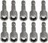 Hex Magnetic Power 8mm 5/16 Socket Adapter Drill Bit Nut Driver Set 1/4 inch Hex for Power Tools, 10-Piece...