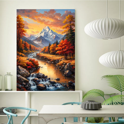 KEUASDV Diamond Painting Kits for Adults, Forest Landscape 5D DIY Diamond Art Kits Full Drill Diamond Dots for Gift Wall Decor and Relaxation Gem ...