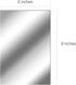 Zonon Flexible Mirror Sheets Self Adhesive Non Glass Mirror Tiles Stickers for Home Wall Decor(10 Pieces,6 x 9 Inches)...