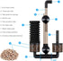 hygger Aquarium Double Sponge Filter, Comes with 2 Spare Sponges (S)...