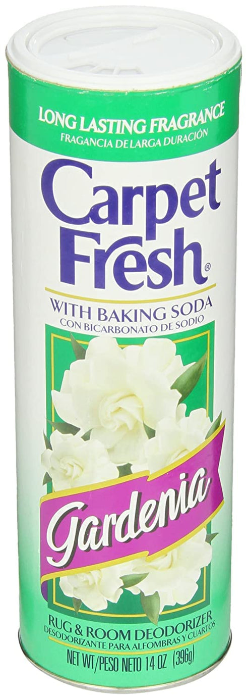 Carpet Fresh Rug and Room Deodorizer with Baking Soda, Gardenia Fragrance, 14 OZ PACK OF 1...