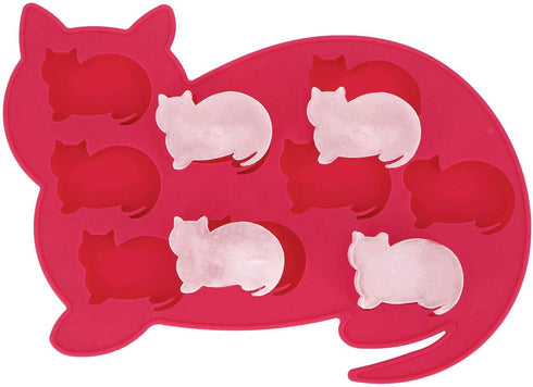 Cat Silicone Ice Cube Tray & Treat Mold - 2 Pack, Perfect for Cat Lovers & Gifts on Special Days...