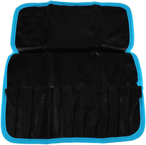 Jig Bag,Fishing Lure Jig Bag Waterproof PVC Pockets Bags Fishing Tackle Gear Tools Accessories Bag 31x22cm/12.2x8.6inch(Blue) Slow Jig Case Calcut...