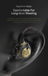 FEDAI Wired Earphones with Microphone X1 in Ear Monitors Headphones Earbud IEM Comfortable,Earfins,3.5mm Plug for Computer Mobile PC Game,Sport Ea...