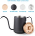 Easyworkz Gooseneck Pour Over Coffee Kettle 20 oz Stainless Steel Hand Drip Coffee Pot With Long Narrow Spout, Rose Gold Black...