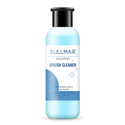 Nail Brush Cleaner for Acrylic Nail Brush Cleaner Acrylic Painting Quickly Cleaning Nail Art Liner Salon At Home 75Ml/2.5FL.OZ...
