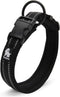 Chai's Choice Dog Collar Small (Black) | Comfortable & Stylish Pet Collar with Adjustable Strap Soft Padded | No-Choke & Quick Release | 3M Reflec...