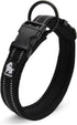 Chai's Choice Dog Collar Small (Black) | Comfortable & Stylish Pet Collar with Adjustable Strap Soft Padded | No-Choke & Quick Release | 3M Reflec...