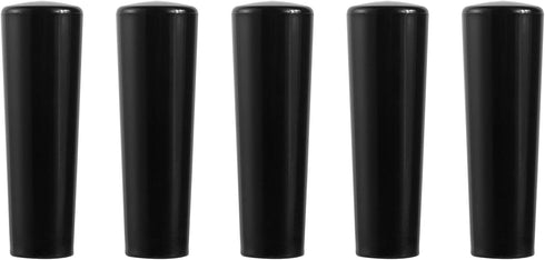 MRbrew 5 PCS Plastic Beer Tap Handles, Black Faucet Handles Fitting Standard American Threading...