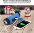 Bluetooth Speaker, Handlebar Speaker, Bike Speaker, Zealot S1 Portable Speaker for Bike, LED Light, Waterproof IPX5, LED Light, TF Card Play, for ...