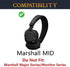 SOULWIT Cooling-Gel Replacement Ear Pads Cushions for Marshall MID ANC Active Noise Cancelling On-Ear Wireless Bluetooth Headphone, Earpads with N...