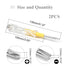Fielect 2Pcs Voltage Tester Screwdriver, Contact Voltage Tester Pen Light Circuit Tester Voltage Detecter Pen Electric Test Pen Screwdriver 3.5mm ...