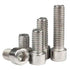 M4-0.7 x 40mm Stainless Steel 201,GB/T 70,Metric Socket Head Cap Bolts Screws, Allen Socket Drive,Hex Socket Cap Screw,Machine Full Thread for Bik...