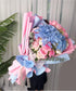 XICHEN 20 Sheets/Double-Sided Colors Flower Wrapping Paper,Waterproof Florist Bouquet Paper,DIY Crafts,Different Double-Sided Colors 58 x 58cm(22....