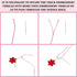 INFUNLY 4 Sets Embroidery kit with Cat Pattern Embroidery Kit for Beginners DIY Beginner Cat Embroidery Set Plant Cat Cross Stitch Kit for Adults ...