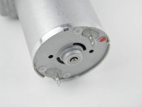 CHACNS 370WG 12V DC 10RPM Electric Motor Worm Geared Drive Motor with Screw Use for Fixed Motor...
