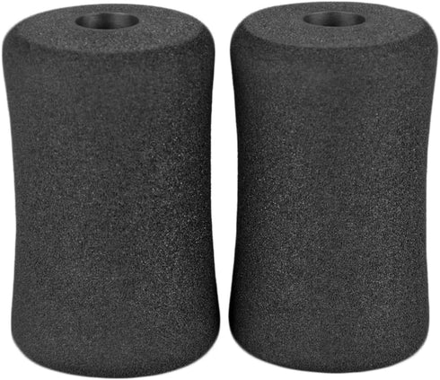Sponge Foam Foot Pad Roller Pair, Used for Replacing Gym Exercise Equipment, Suitable for 1-inch Rod (Foam 4.53" X 2.56" Od X 0.87" Id)...