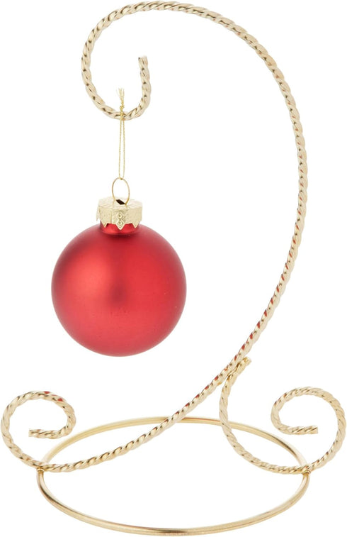 Bard's Twisted Gold-toned Ornament Stand, Small, 7" H x 5.125" W x 5.125" D...