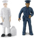Safari Ltd. People TOOB - 7 Everyday Heroes Figurines of Construction Worker, Policeman, Mailman, Pilot, Chef, Fireman, and Veterinarian - Fun Edu...