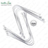 HealthAndYoga™ SteloSwipe Lite Stainless Steel Tongue Cleaners - Disposable Metal Tongue Scrapers Bulk Pack (Pack of 12) - Oral Hygiene Scraper- P...
