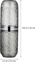 2PCS Travel Toothbrush Case with Cover, Portable Toothbrush Holder Cup Storage Container for Home Bathroom Trip School...