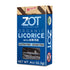 ZOT 100% Organic Licorice with Anise, 0.4-Ounce Flip Top Boxes, 0.4 Ounce (Pack of 6)...