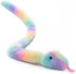 The Petting Zoo Snake Stuffed Animal Plushie, Ombrez Zoo Animals, Rainbow Snake Plush Toy 54 inches...