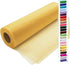 Gold Tulle Crystal Organza Fabric Rolls 12 Inch by 50 Yards (150 feet) Sheer Fabric for DIY Tutu Bow Baby Shower Birthday Party Wedding Decoration...