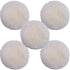 OKAYDA Lambswool Polishing Pads 5 inch Soft Sheepskin Buffing Pads with Hook and Loop Back Design Cutting Pad for Car, Furniture, Glass and So On...
