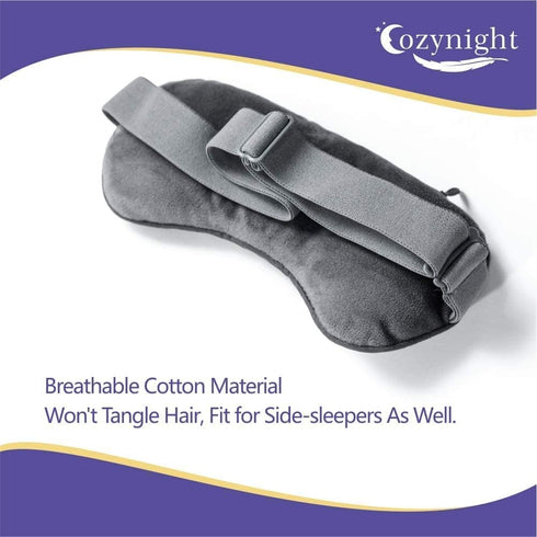 Cozynight Weighted Lavender Eye Mask for Sleeping, Yoga, Dry Eyes, Headache, Migraine Relief - Great Relaxation Gifts for Mom, Dad, Women, Men - A...