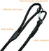 Carabiner Dog Leash 6ft, Durable Nylon Rope with Aviation Aluminum Carabiner Reflective at Night for Small Medium Large Dogs (Black, 6FT*11MM)...