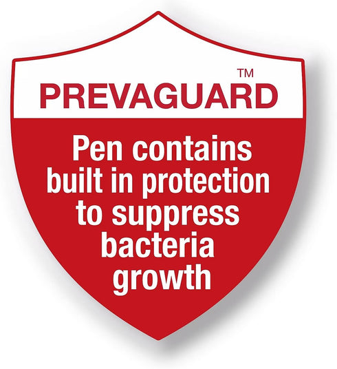 BIC PrevaGuard Clic Stic Ballpoint Pen & Stylus, With Built-in Protection To Suppress Bacteria Growth, Medium Point (1.0mm), Black, 12-Count......