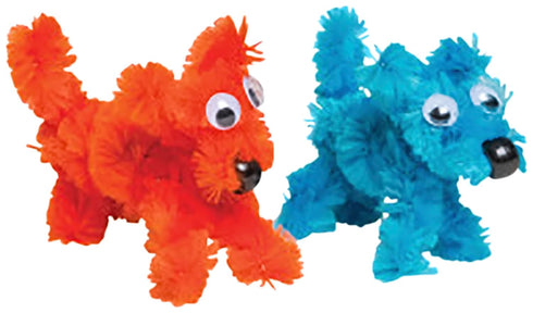 Creativity Street Giant Chenille Stems, 1/2 x 12 Inches, Assorted Colors, Set of 50...