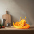 3D Printed Dragon - Articulated and Posable Toy for Car Decoration - Strikingly Realistic Dragon crystal Figure gifts (Gold)...