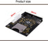 1Pcs SD SDHC Card to IDE 3.5" 40Pin Male Adapter Male IDE Hard Disk Drive Adapter...