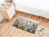 Floral Bath Mat Spring Flower Bath Rugs Floor Mat Microfiber Memory Foam Bathroom Decor Mat with Non Slip Backing for Kitchen Bedroom 29.5L x 17.7...