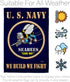 Sea Bees Garden Flag Home Decor Armed Forces United State American Decorations Military Memorabilia Remembrance Wall Tapestry Retire Outdoor Memor...