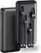 Portable Charger with Built in Cables, 20000mAh Power Bank 4 Output 3 Input, USB C Travel Charger for Multiple Devices, Battery Pack Compatible wi...